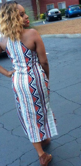 Aztec Dress - Picture 2 of 3